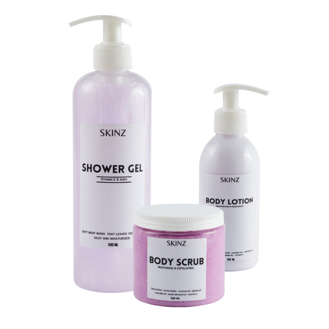 Shower essentials bundle